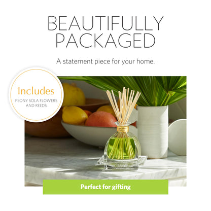 AGRARIA AirEssence Flower & Reed Diffuser Set – Handmade Sola Flower Home Fragrance Gift