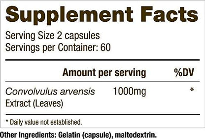 Aidan C-Statin: Support for Normal Angiogenesis (Proprietary Bindweed Extract, 120 Capsules)