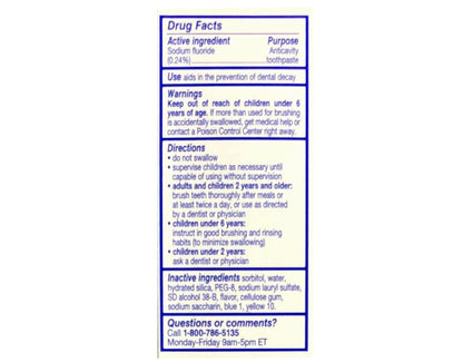 Aim Cavity Protection Anticavity Fluoride Toothpaste Ultra Mint - 5.5 oz