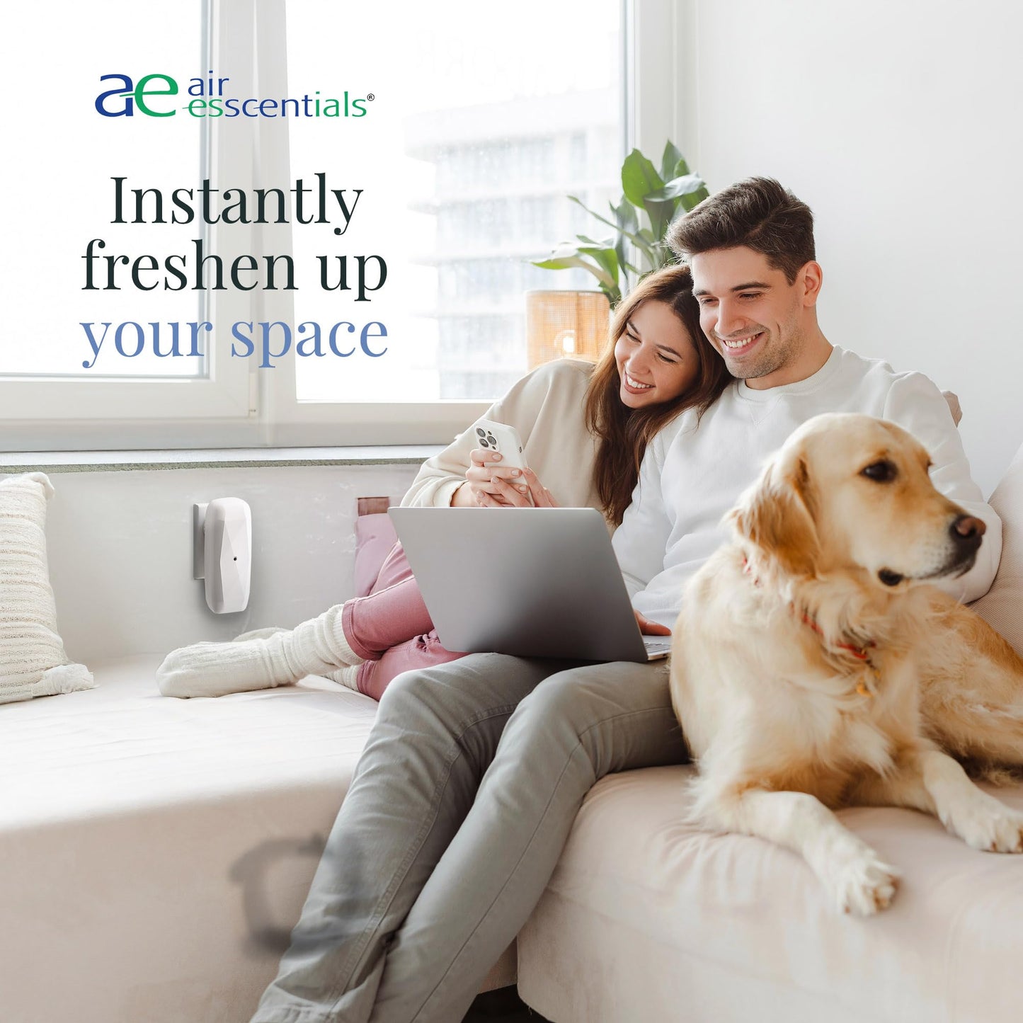 Air Esscentials Cuddly Cotton Aroma Oil – Pet-Safe Diffuser Blend (100mL)