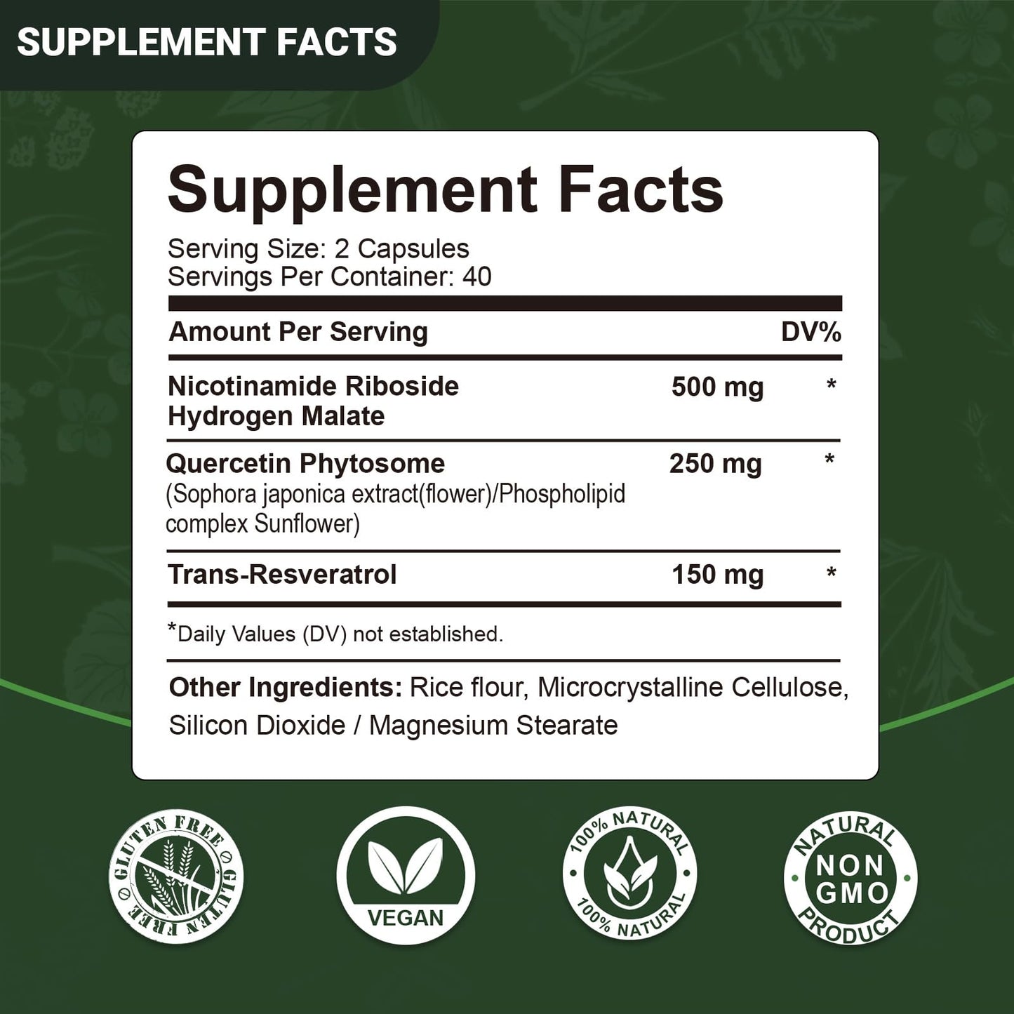 Airboy Liposomal Nicotinamide Riboside 900 mg – NAD+ Support with Resveratrol & Quercetin | 80 Capsules (2 Pack)