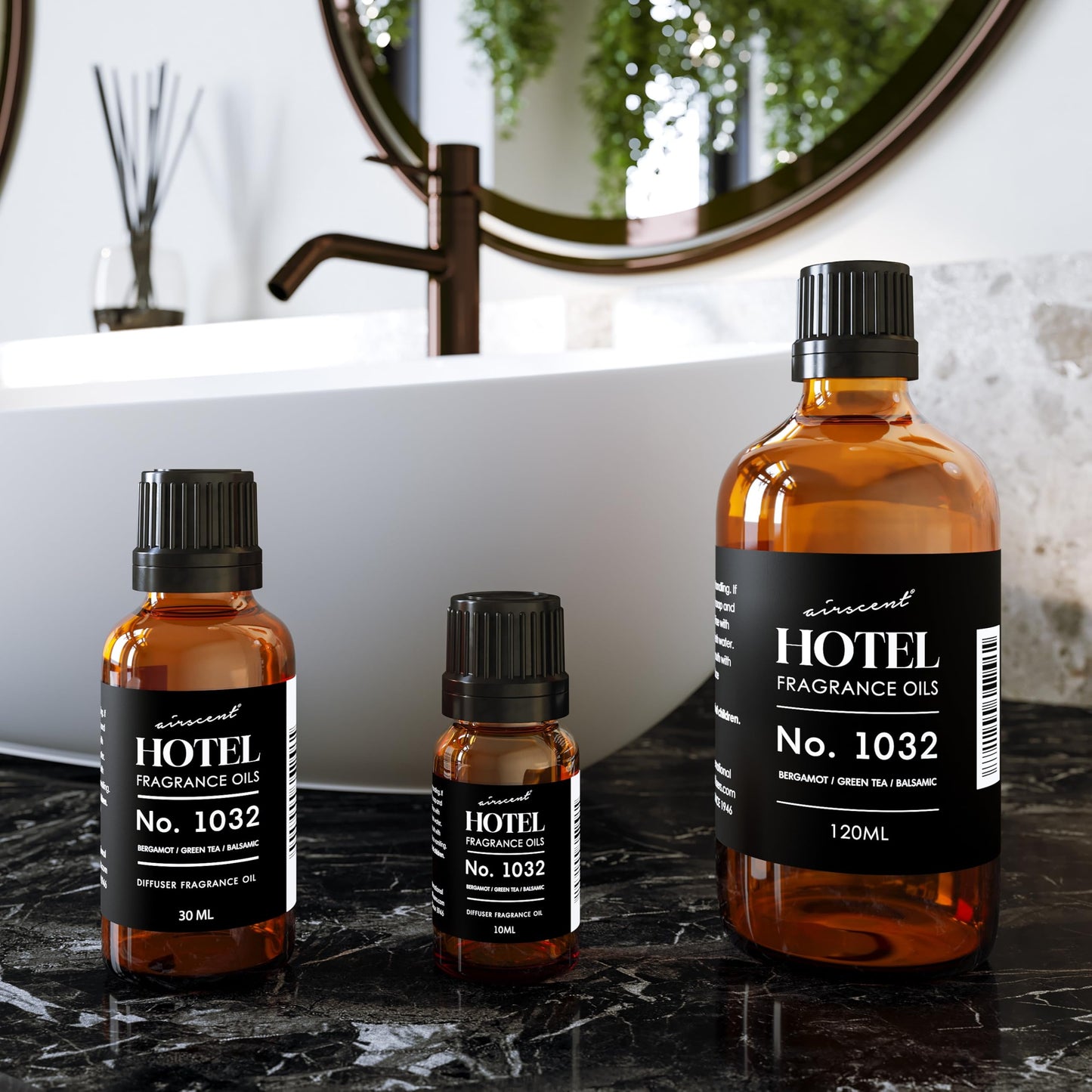 AirScent No. 1032 Bergamot Green Tea Diffuser Oil – 10 mL
