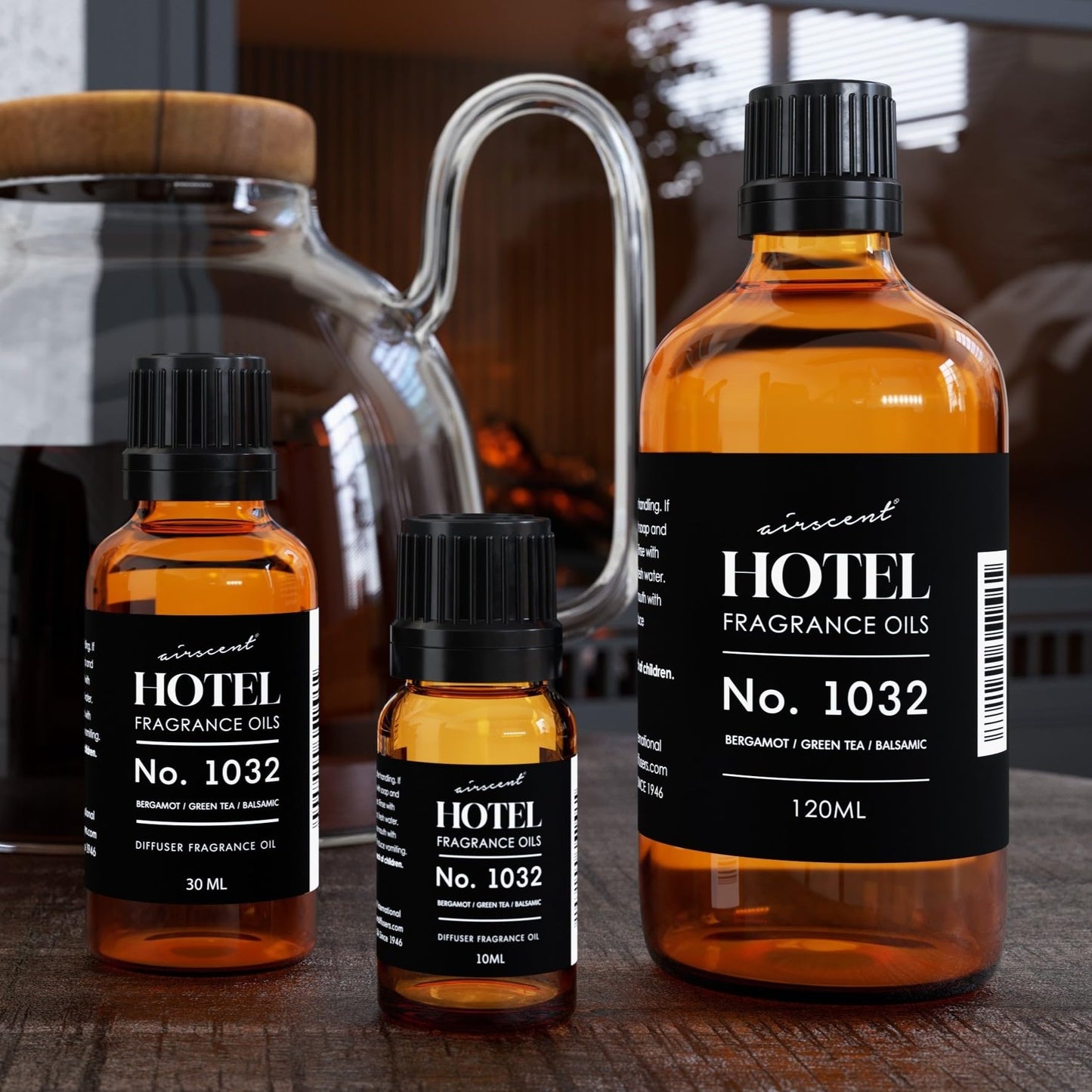 AirScent No. 1032 Bergamot Green Tea Diffuser Oil – 10 mL