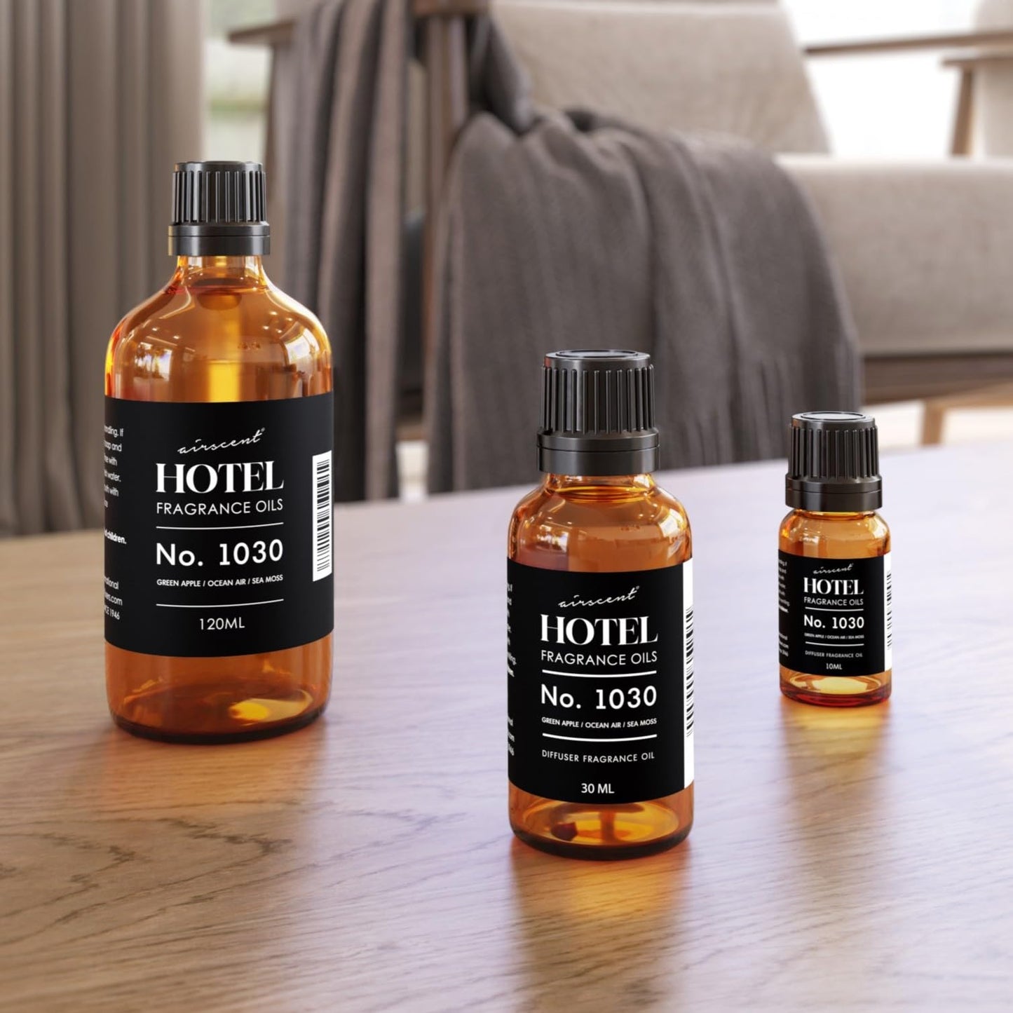 Air-Scent Hotel Diffuser Oil No. 1030 – Beach House Scent (10 mL) for Ultrasonic & Waterless Diffusers