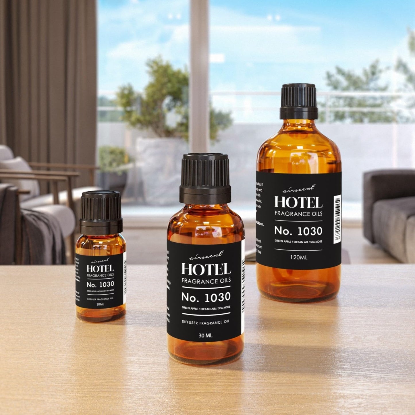 Air-Scent Hotel Diffuser Oil No. 1030 – Beach House Scent (10 mL) for Ultrasonic & Waterless Diffusers