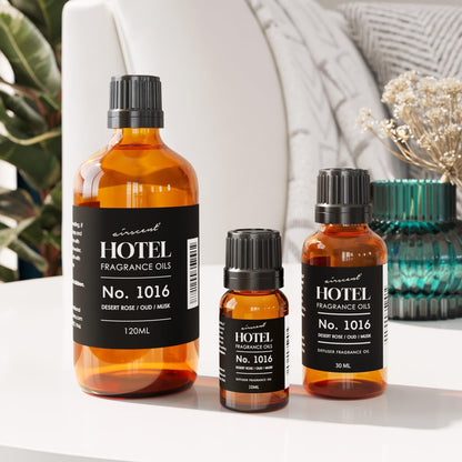 AirScent Hotel Diffuser Oil No.1016 – Hotel Scent Dupe, Caraway Desert Rose & Oud (120 mL)