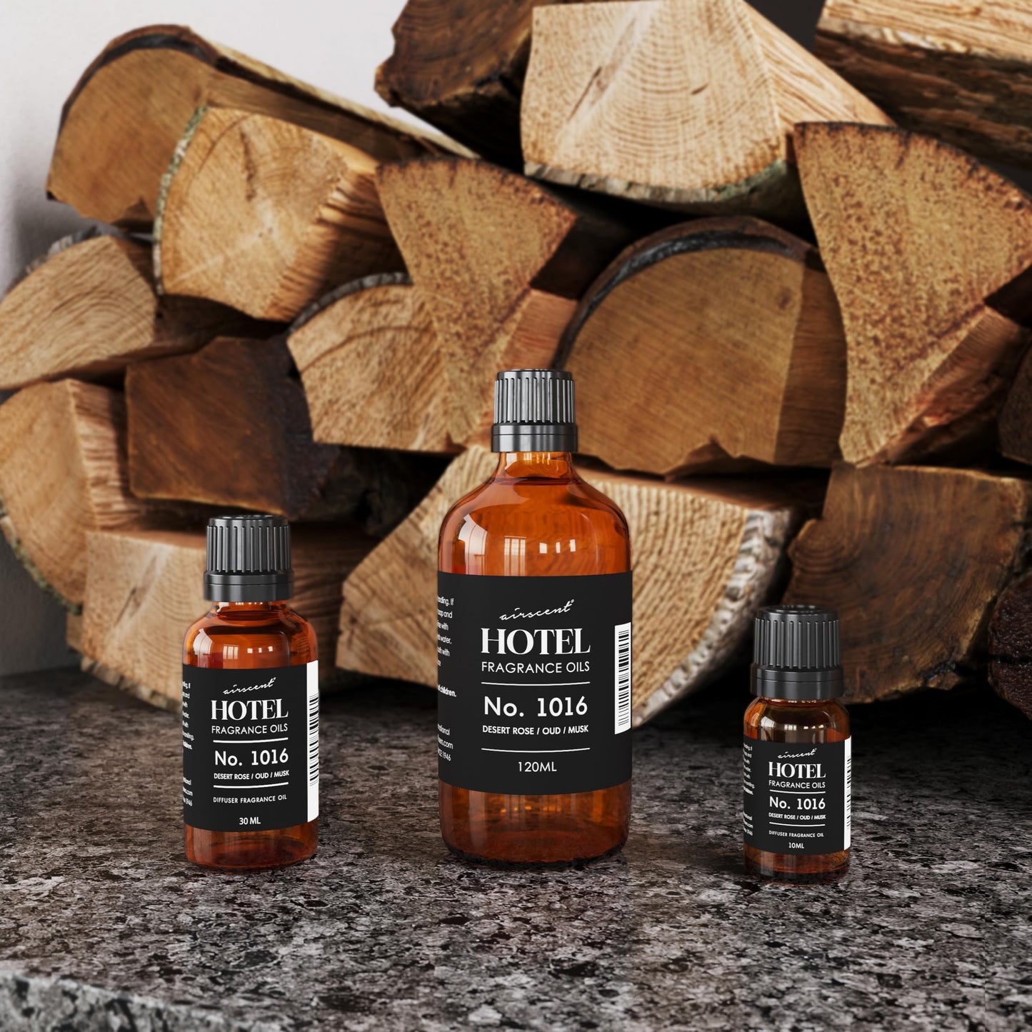 AirScent Hotel Diffuser Oil No.1016 – Hotel Scent Dupe, Caraway Desert Rose & Oud (120 mL)