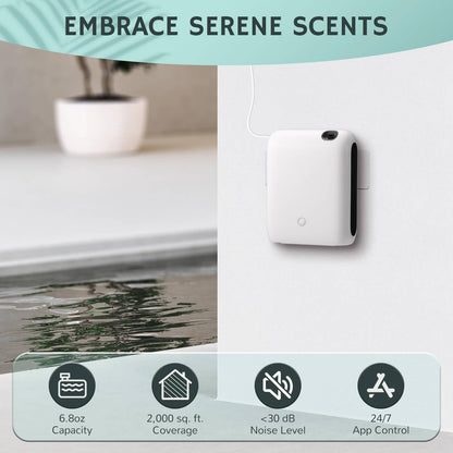 Airthereal Portable Nebulizing Scent Diffuser — 200ml, Waterless, Cold Air Tech, App-Controlled (Up to 2000 sq ft)