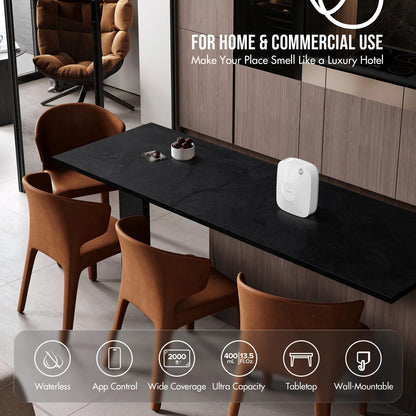 Airversa Smart Scent Air Machine – Waterless Diffuser (400 mL)