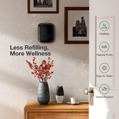 Airversa Waterless Diffuser Starter Kit — 400 mL, Covers Up to 2000 sq ft (Sakura Romance & Citrus Bliss)