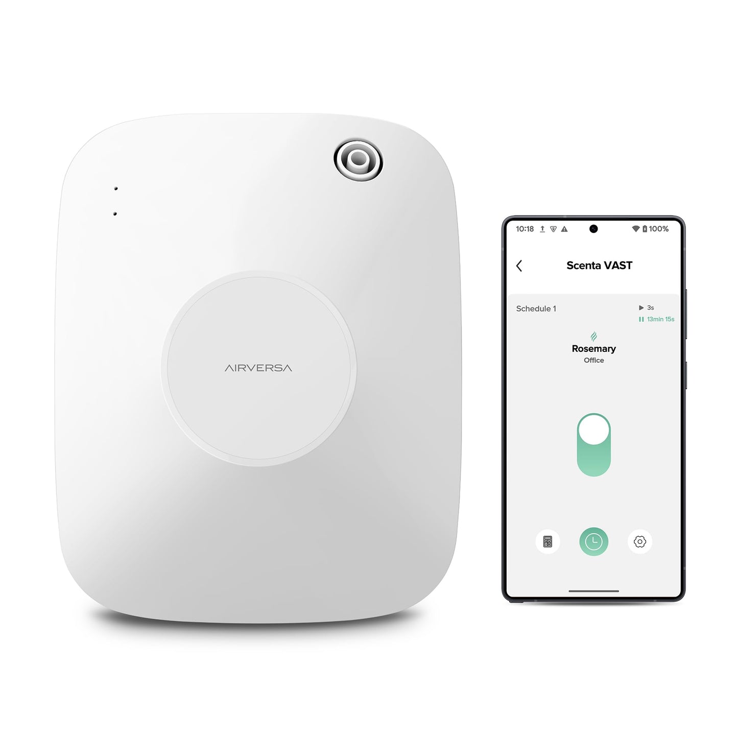 Airversa Smart Scent Air Machine – Waterless Diffuser (400 mL)