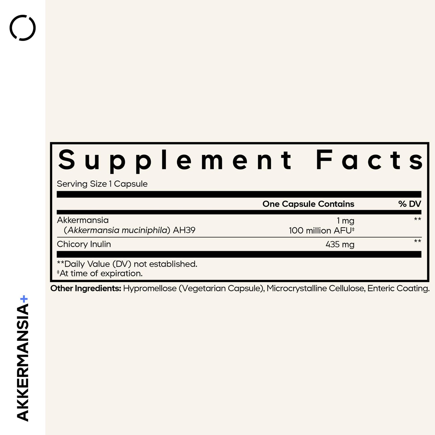 Codeage Akkermansia Muciniphila Probiotic Supplement - 3-Month Supply - 100 Million AFUs - Gluten-Free