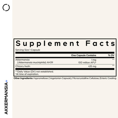 Codeage Akkermansia Muciniphila Probiotic Supplement - 3-Month Supply - 100 Million AFUs - Gluten-Free