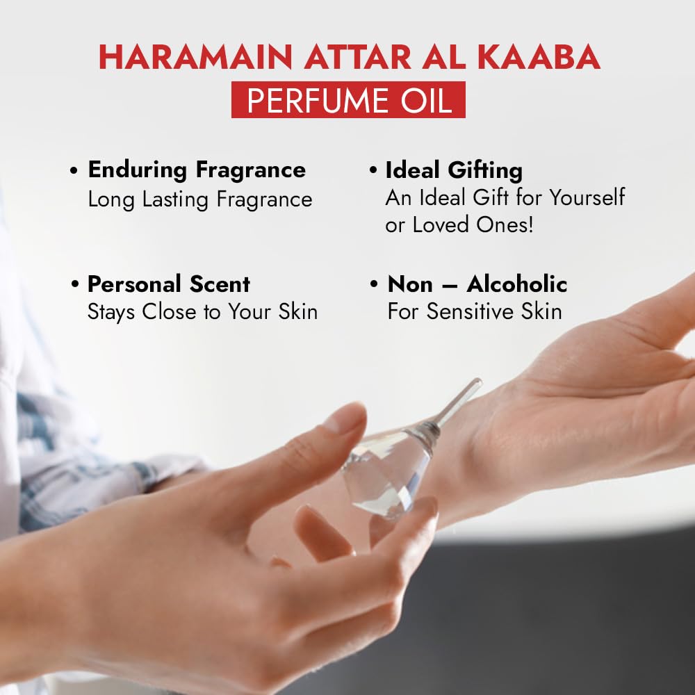 Al Haramain Tanasuk Amber Vanilla Attar Oil – Unisex Arabic Perfume