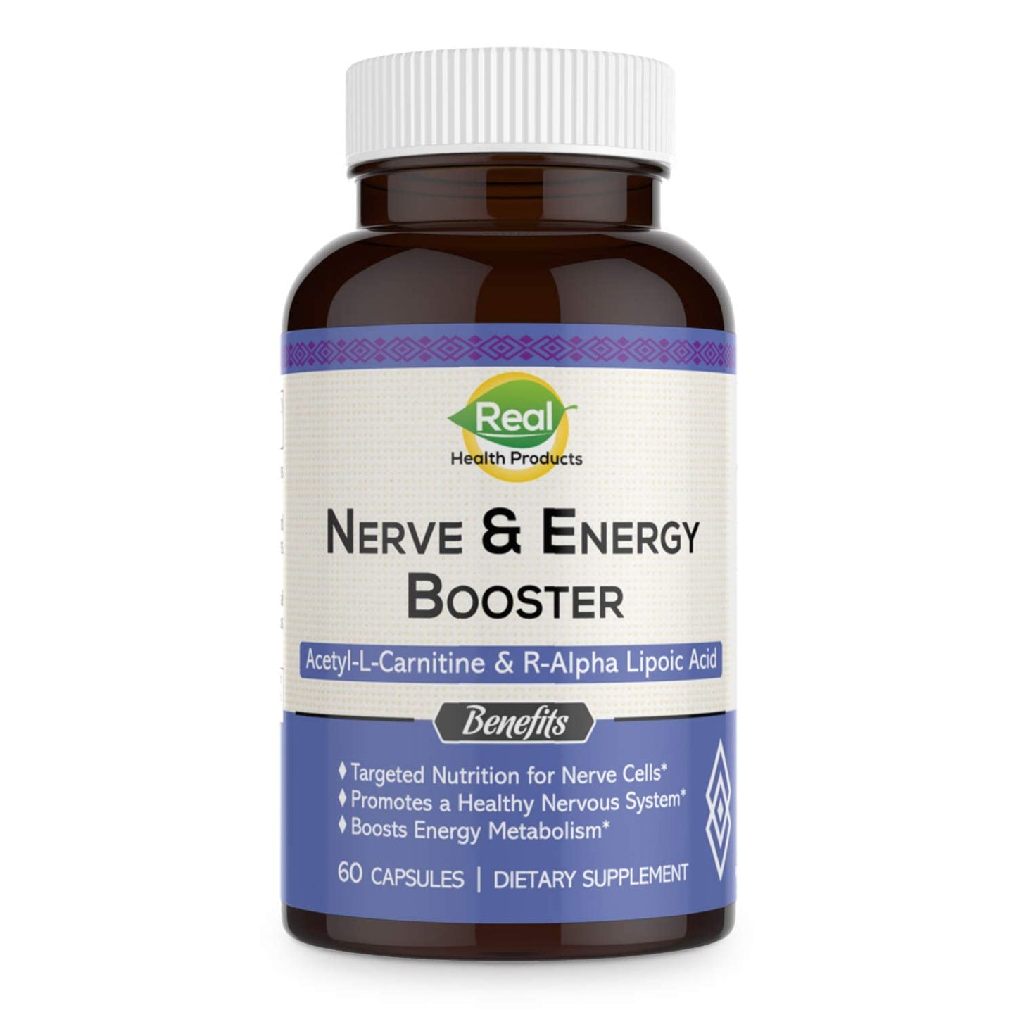 ALA Supplement - R-Alpha Lipoic Acid 300mg & Acetyl L-Carnitine 1000mg – Nerve, Cardiovascular & Cognitive Support (60 Capsules)