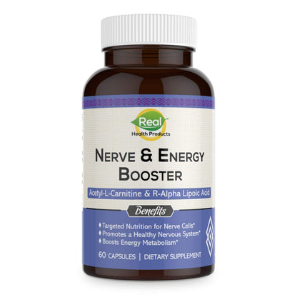 ALA Supplement - R-Alpha Lipoic Acid 300mg & Acetyl L-Carnitine 1000mg – Nerve, Cardiovascular & Cognitive Support (60 Capsules)