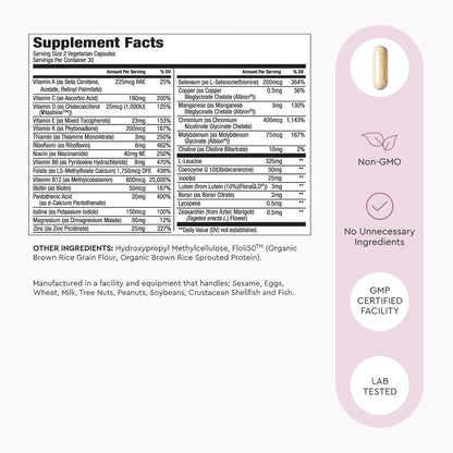 Alaya Naturals Daily Essentials Multivitamin for Women | Complete Daily Nutrition