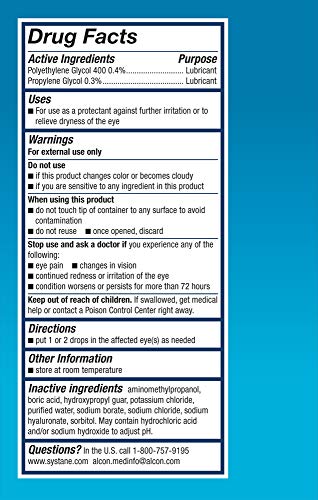 Alcon Hydration Preservative-Free Lubricant Eye Drops – 0.7 mL, 30 Count