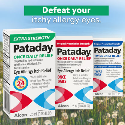 Pataday Once Daily Relief Extra Strength Eye Drops | Alcon 2.5ml
