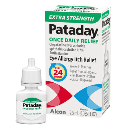 Pataday Once Daily Relief Extra Strength Eye Drops | Alcon 2.5ml