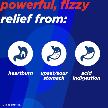 Alka-Seltzer Extra Strength Tablets – Fast Heartburn Relief & Pain Relief (24 Count)