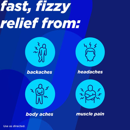 Alka-Seltzer Original Flavor Effervescent Tablets – Fast Multi-Symptom Relief, 116 Count