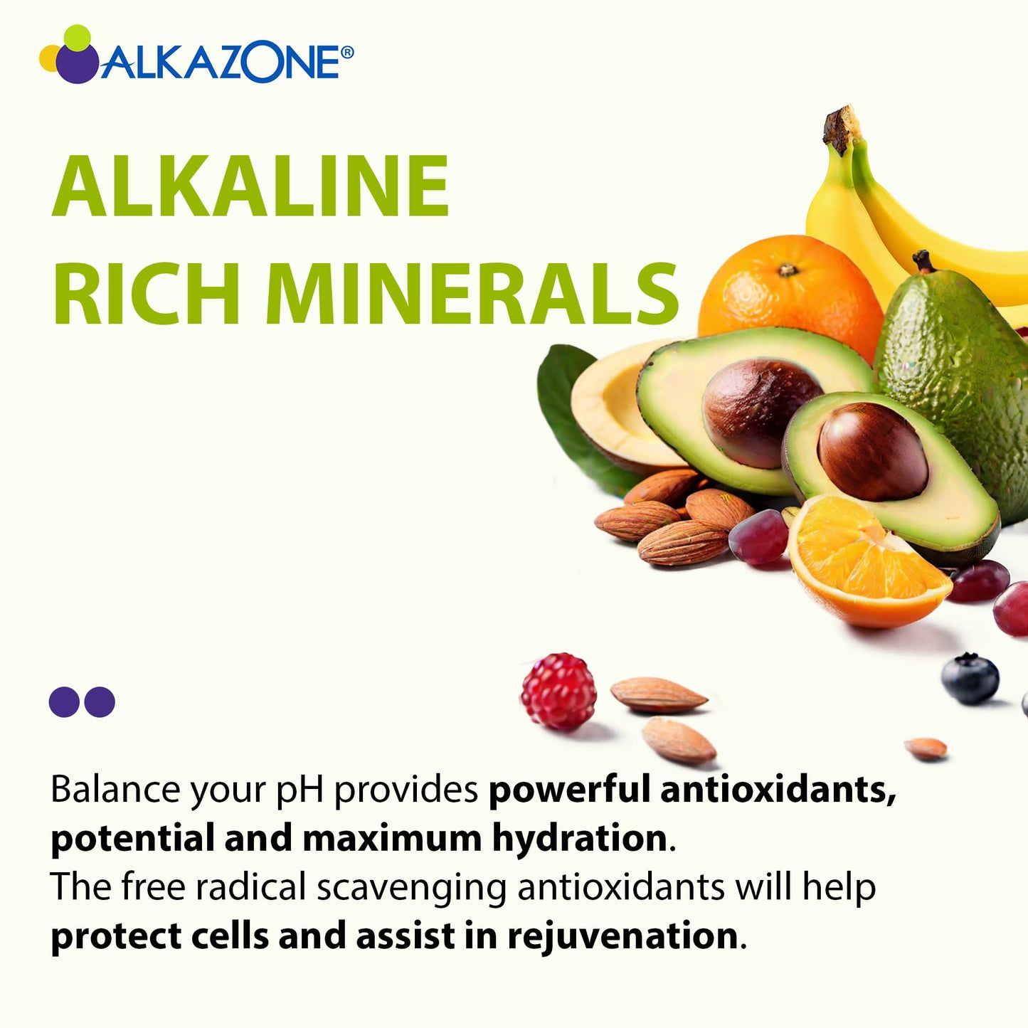 ALKAZONE Balance Your pH – Antioxidant Alkaline Mineral Booster (2 Packs)
