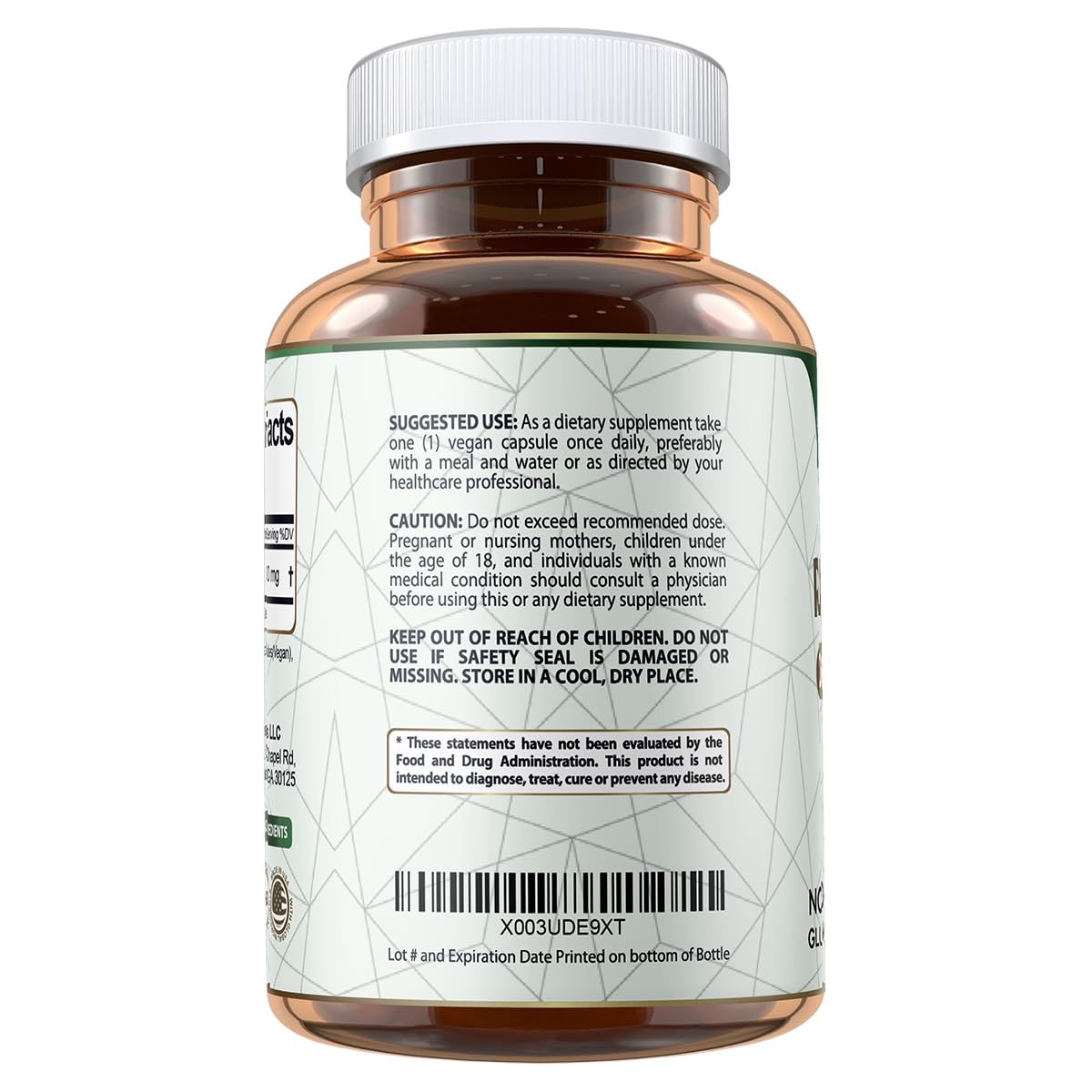 Vegan Labs R-Lipoic Acid 300MG – 120 Vegan Capsules | 4 Month Supply