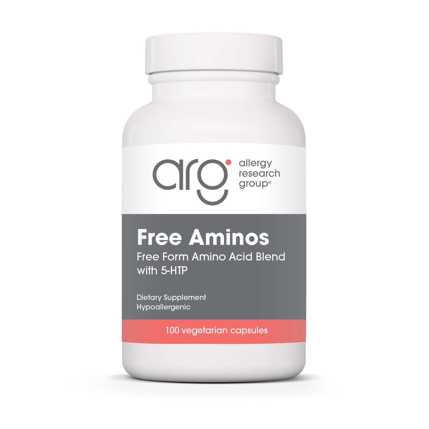 Allergy Research Group Free Aminos – Lean Muscle Support (Vegetarian Capsules) - 100 Count