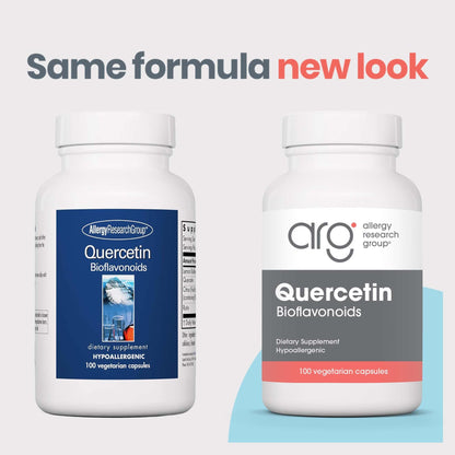 Allergy Research Group Quercetin Bioflavonoids - Lemon Complex, Rutin, Citrus Extract | 100 Veg Capsules