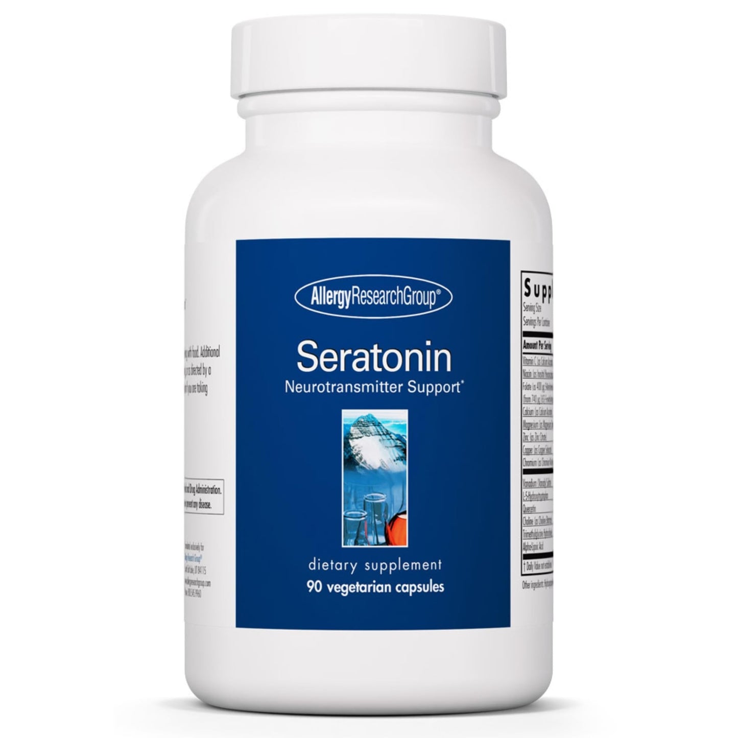Allergy Research Group Seratonin Supplement – Seratonin Booster, Stress & Sleep Support (90 Vegetarian Capsules)