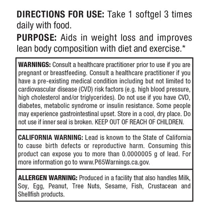 ALLMAX CLA95 1000 mg Softgels | CLA for Fat Loss & Lean Muscle
