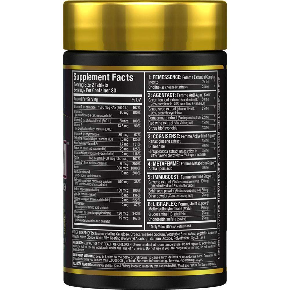 ALLMAX VITAFORM – Premium Multivitamin for Women (60 Tabs, 30 Servings)