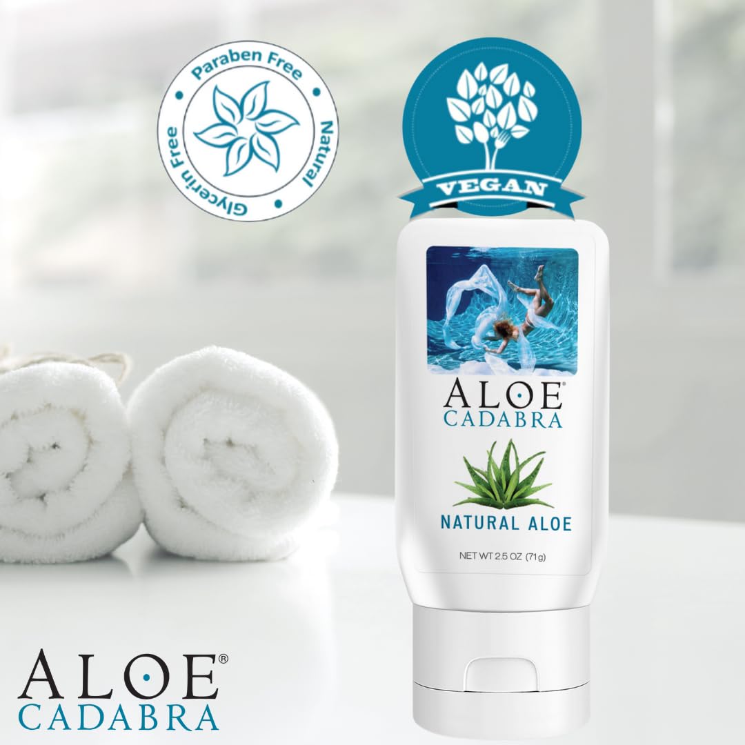 Aloe Cadabra Vaginal Moisturizer — 95% Aloe Vera, Water-Based, pH-Balanced (2.5 oz)
