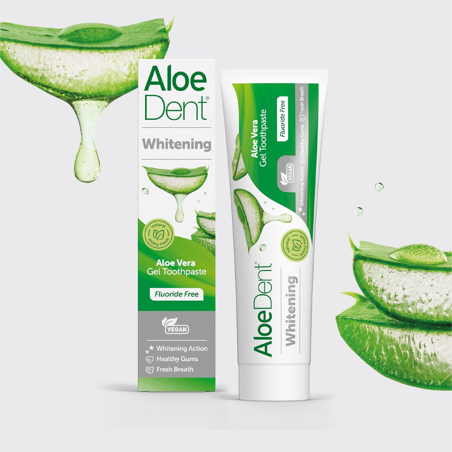 Aloe Dent Whitening Aloe Vera Toothpaste 100ml | Bundle by Aloe Dent