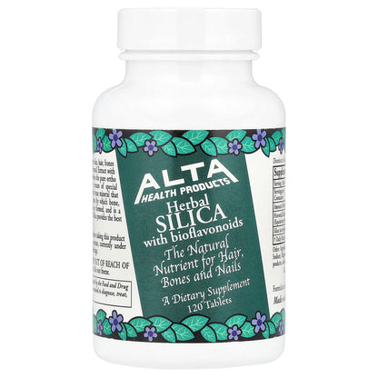 Alta Health Silica with Bioflavonoids – Herbal Silica Tablets (120 Count)