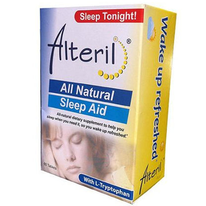 Alteril Sleep Aid – Natural, Gentle Support for Restful Sleep (60 Count)