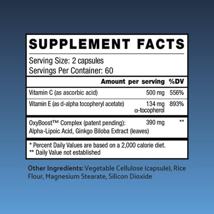 Altitude RX OxyBoost Complex – Altitude Acclimation Formula (60 Servings) | Vitamin C & Alpha Lipoic Acid