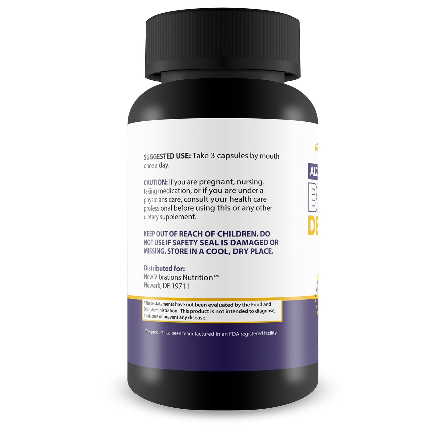 ALZ Brain Defence Pro – Advanced Memory Formula, Turmeric Memory Support