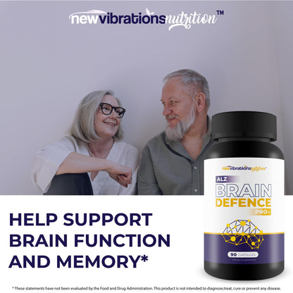 ALZ Brain Defence Pro – Advanced Memory Formula, Turmeric Memory Support