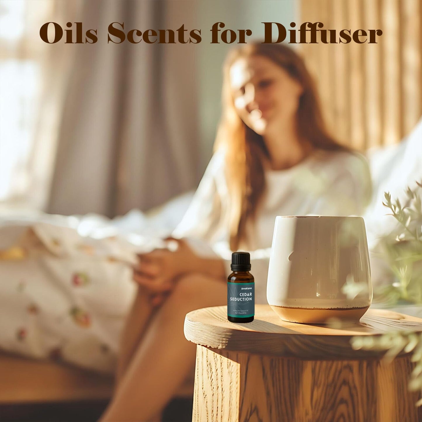 AmaKane Cedar Seduction Hotel Fragrance Oil 30ml | Premium Diffuser Oil