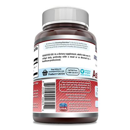 Amazing Formulas Astaxanthin 12mg Softgels - Non-GMO, Gluten Free (120 Count, 3-Pack)
