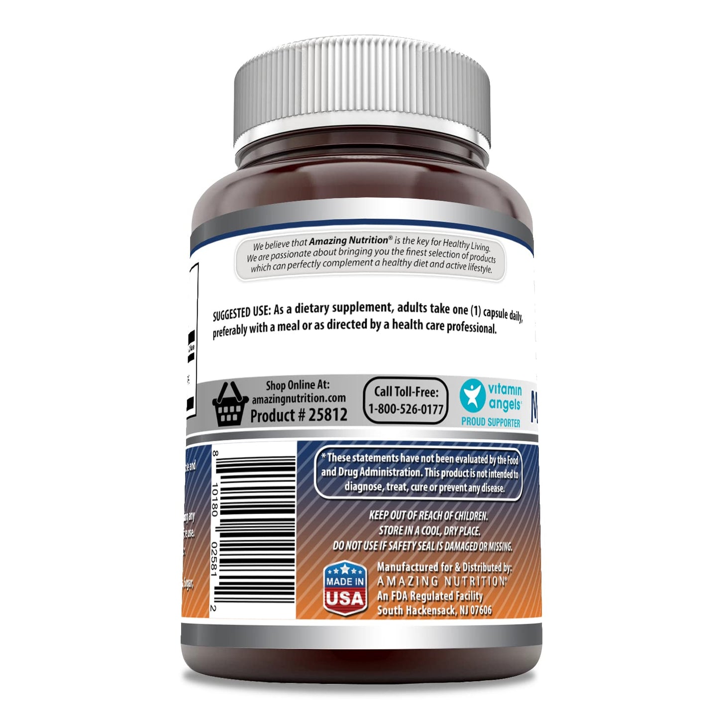 Amazing Formulas Magnesium Oxide 500 mg Capsules Supplement | Non-GMO | Gluten Free | Made in USA (90 Count | 2 Pack)