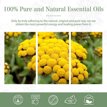 Helichrysum Essential Oil 30ml | PHATOIL Aromatherapy for Diffuser & DIY