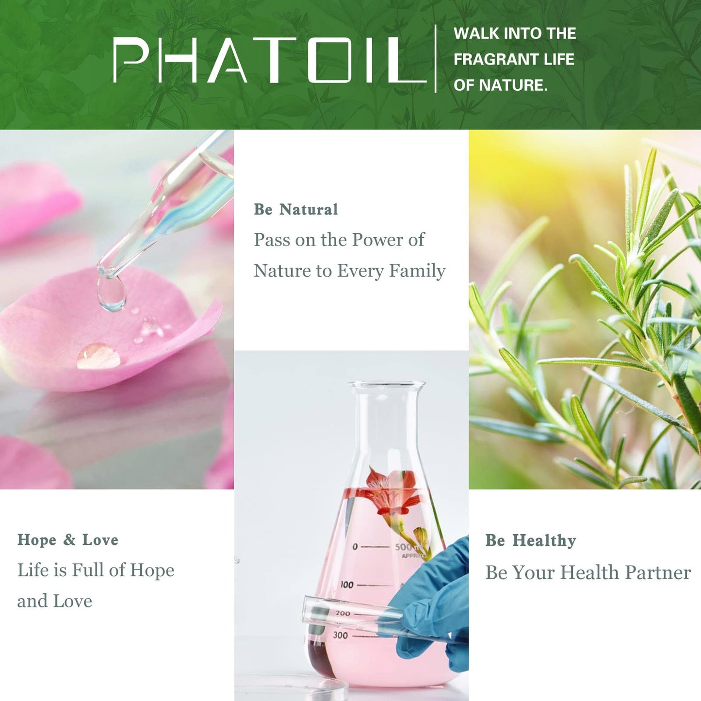 Copaiba Essential Oil 100ml (3.38fl.oz) | PHATOIL Pure Aromatherapy Oil for Diffuser, Humidifier, DIY Soap, Candle & Bath Bombs