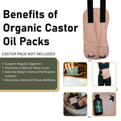 Four Leaf Naturals Organic Unrefined Castor Oil - 8 oz | USDA Certified | Cold-Pressed