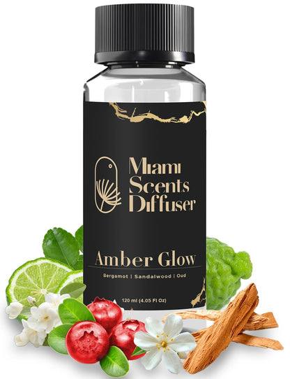 Amber Glow – Baccarat Rouge Inspired Diffuser Oil (4 oz / 120 ml)