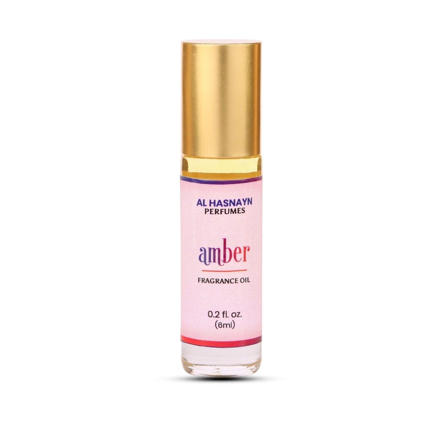 Amber Perfume Oil Roll-On – Alcohol-Free Unisex Fragrance by AL HASNAYN | 6ML