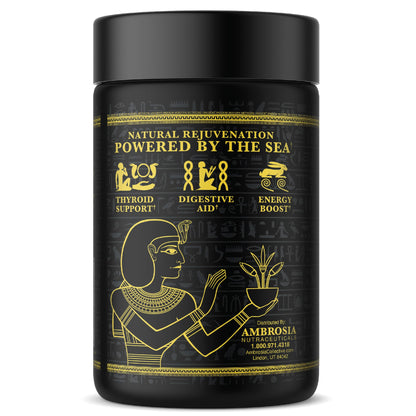 Ambrosia Irish Sea Moss Capsules – 500 mg High Dose | Organic Sea Moss Veggie