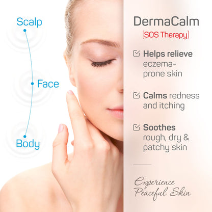 Amélie Monnier Clinically Tested DermaCalm SOS Therapy – Eczema & Dry Skin with Urea 8%, Probiotics